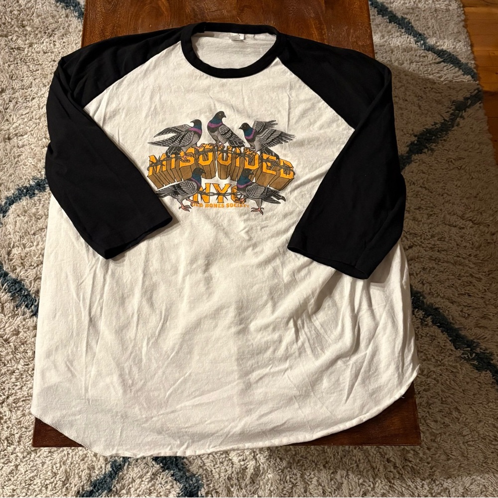 Misguided Spirits Old Bones Society Baseball Shirt
